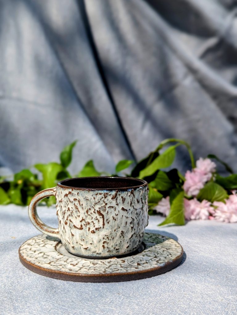 czarka espresso z talerzykiem