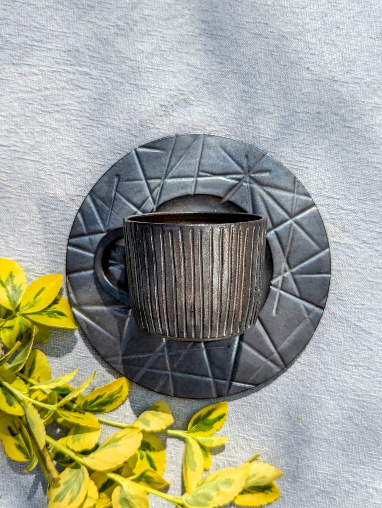 czarka espresso z talerzykiem